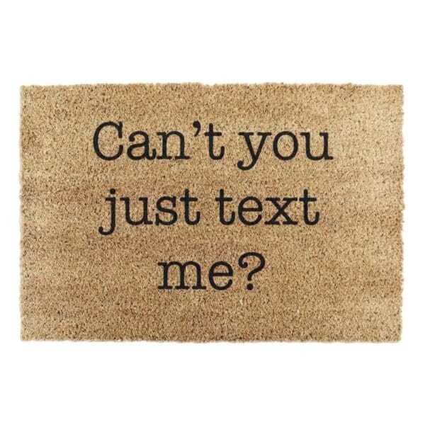 Artsy Mats - Χαλάκι Εισόδου Can't You Just Text Me 60x40cm