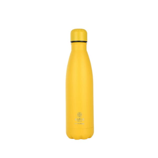 ESTIA ΘΕΡΜΟΣ FLASK LITE SAVE THE AEGEAN 500ml PINEAPPLE YELLOW