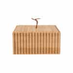 ESTIA ΚΟΥΤΙ ΑΠΟΘΗΚΕΥΣΗΣ ΚΑΙ ΟΡΓΑΝΩΣΗΣ BAMBOO ESSENTIALS 15x15x7cm - Image 2