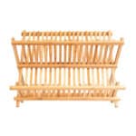 ESTIA ΠΙΑΤΟΘΗΚΗ BAMBOO ESSENTIALS ΑΝΑΔΙΠΛΟΥΜΕΝΗ 2 ΕΠΙΠΕΔΩΝ 42x27.5x38cm - Image 2