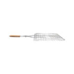 ESTIA ΣΧΑΡΑ ΨΗΣΙΜΑΤΟΣ BARBEQUE ΜΕΤΑΛΛΙΚΗ 49x30cm ΜΕ ΞΥΛΙΝΗ ΛΑΒΗ - Image 3
