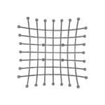 ESTIA ΦΡΟΥΤΙΕΡΑ ELEGANT NICKEL BLACK ΑΠΟ ΚΡΑΜΑ ΨΕΥΔΑΡΓΥΡΟΥ - Image 3