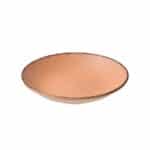 ESTIA ΠΙΑΤΟ ΒΑΘΥ TERRA ΠΟΡΣΕΛΑΝΙΝΟ 23cm SALMON - Image 2
