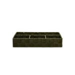 ESTIA ΚΑΛΑΘΙ ΟΡΓΑΝΩΣΗΣ 4 ΘΕΣΕΩΝ OLIVE SEIRES 33x23x6cm ΛΑΔΙ - Image 2
