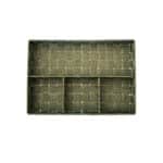 ESTIA ΚΑΛΑΘΙ ΟΡΓΑΝΩΣΗΣ 4 ΘΕΣΕΩΝ OLIVE SEIRES 33x23x6cm ΛΑΔΙ - Image 3