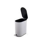 ESTIA ΧΑΡΤΟΔΟΧΕΙΟ ΜΠΑΝΙΟΥ SLIM SOFT CLOSE 5lt ΜΑΤ ΛΕΥΚΟ - Image 4
