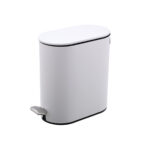 ESTIA ΧΑΡΤΟΔΟΧΕΙΟ ΜΠΑΝΙΟΥ SLIM SOFT CLOSE 5lt ΜΑΤ ΛΕΥΚΟ - Image 2