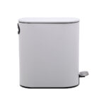 ESTIA ΧΑΡΤΟΔΟΧΕΙΟ ΜΠΑΝΙΟΥ SLIM SOFT CLOSE 5lt ΜΑΤ ΛΕΥΚΟ - Image 3