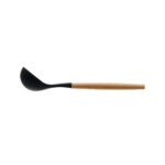 ESTIA ΚΟΥΤΑΛΑ ΒΑΘΙΑ BAMBOO ESSENTIALS ΣΙΛΙΚΟΝΗΣ ΜΑΥΡΗ - Image 3