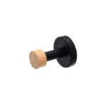 ESTIA ΚΡΕΜΑΣΤΡΑ ΕΠΙΤΟΙΧΙΑ BAMBOO ESSENTIALS ΜΟΝΗ ΜΕΤΑΛΛΙΚΗ ΜΑΥΡΗ - Image 2