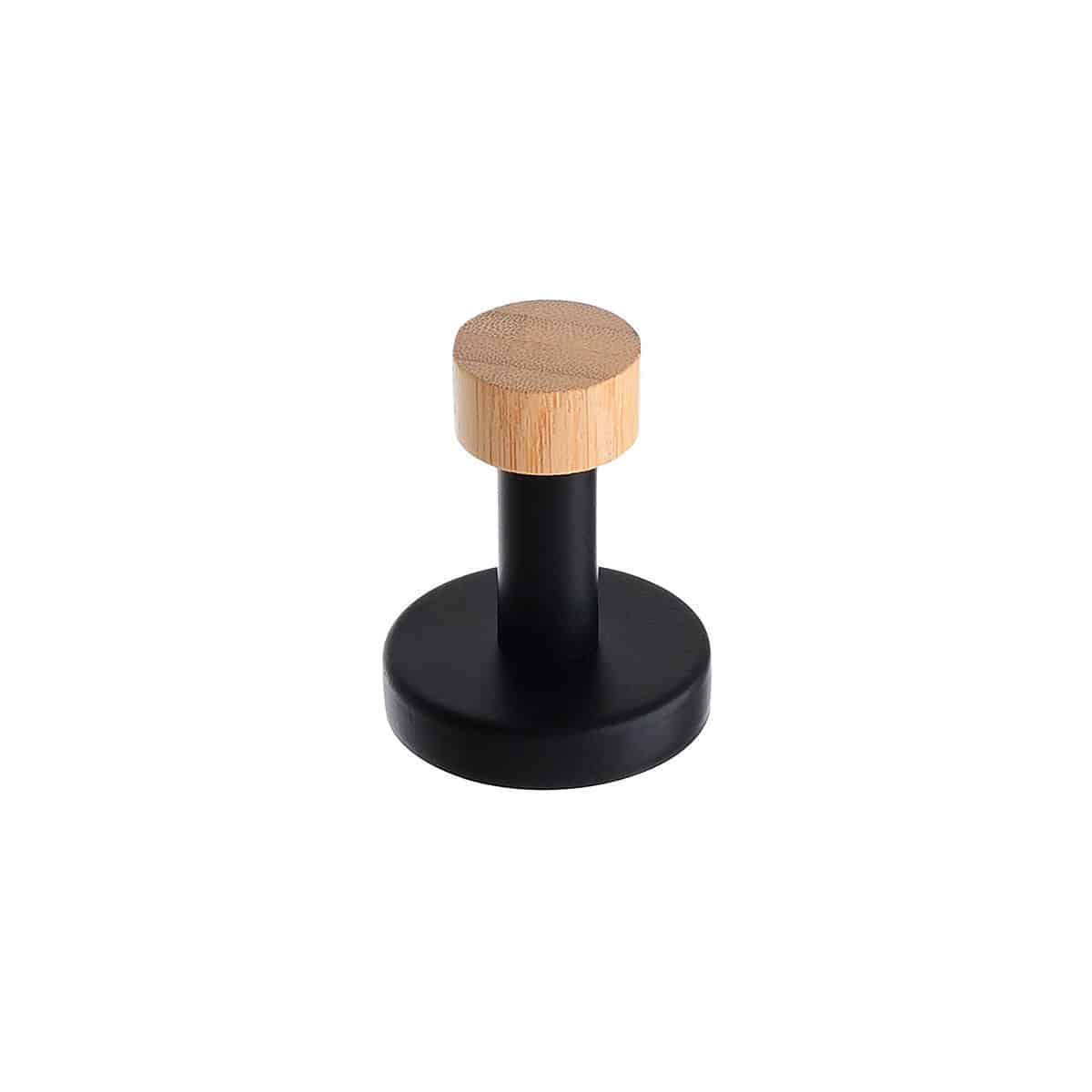 0005512_-bamboo-essentials- ESTIA ΚΡΕΜΑΣΤΡΑ ΕΠΙΤΟΙΧΙΑ BAMBOO ESSENTIALS ΜΟΝΗ ΜΕΤΑΛΛΙΚΗ ΜΑΥΡΗ - Image 1