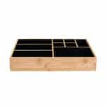 ESTIA ΘΗΚΗ ΟΡΓΑΝΩΣΗΣ ΚΑΛΛΥΝΤΙΚΩΝ BAMBOO 9 ΘΕΣΕΩΝ 33x21x9cm - Image 2