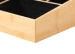 ESTIA ΘΗΚΗ ΟΡΓΑΝΩΣΗΣ ΚΑΛΛΥΝΤΙΚΩΝ BAMBOO 9 ΘΕΣΕΩΝ 33x21x9cm - Image 5