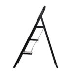 ESTIA ΣΚΑΛΟΣΚΑΜΠΟ NEO BLACK ΜΕ 3 ΣΚΑΛΙΑ 46x71x105cm - Image 2