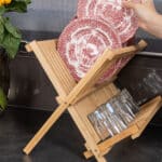 ESTIA ΠΙΑΤΟΘΗΚΗ BAMBOO ESSENTIALS ΑΝΑΔΙΠΛΟΥΜΕΝΗ 2 ΕΠΙΠΕΔΩΝ 42x27.5x38cm - Image 6