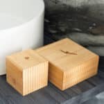 ESTIA ΚΟΥΤΙ ΑΠΟΘΗΚΕΥΣΗΣ ΚΑΙ ΟΡΓΑΝΩΣΗΣ BAMBOO ESSENTIALS 9x9x8cm - Image 4