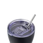 ESTIA ΘΕΡΜΟΣ COFFEE MUG SAVE THE AEGEAN 350ml MIDNIGHT BLACK - Image 6