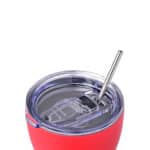 ESTIA ΘΕΡΜΟΣ COFFEE MUG SAVE THE AEGEAN 350ml SCARLET RED - Image 6