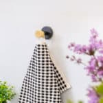 ESTIA ΚΡΕΜΑΣΤΡΑ ΕΠΙΤΟΙΧΙΑ BAMBOO ESSENTIALS ΜΟΝΗ ΜΕΤΑΛΛΙΚΗ ΜΑΥΡΗ - Image 5