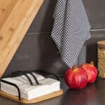 ESTIA ΧΑΡΤΟΠΕΤΣΕΤΟΘΗΚΗ BAMBOO ESSENTIALS ΤΕΤΡΑΓΩΝΗ ΜΕΤΑΛΛΙΚΗ - Image 5