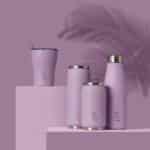 ESTIA ΘΕΡΜΟΣ COFFEE MUG SAVE THE AEGEAN 350ml LAVENDER PURPLE - Image 8