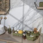ESTIA ΚΑΛΑΘΙ ΟΡΓΑΝΩΣΗΣ 4 ΘΕΣΕΩΝ OLIVE SEIRES 33x23x6cm ΛΑΔΙ - Image 4