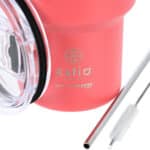ESTIA ΘΕΡΜΟΣ MUG LITE SAVE THE AEGEAN 400ml FUSION CORAL - Image 4