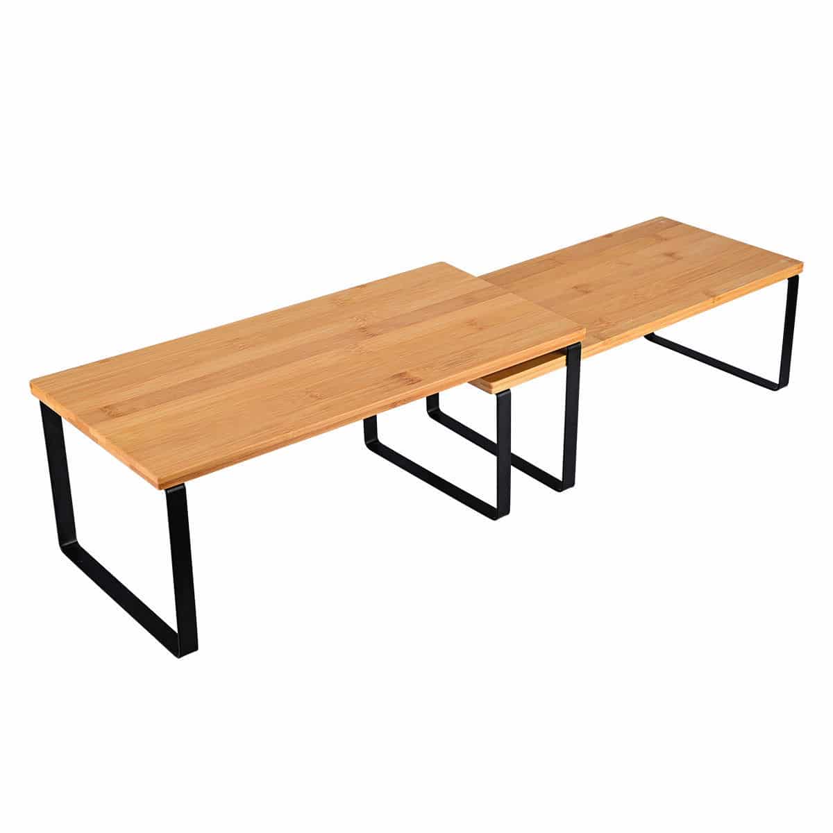 0008172_-bamboo-essentials-2- ESTIA ΡΑΦΙΕΡΑ ΟΡΓΑΝΩΣΗΣ ΠΑΓΚΟΥ BAMBOO ESSENTIALS 2 ΤΕΜ. - Image 1
