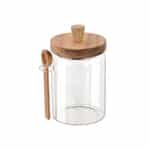 ESTIA ΔΟΧΕΙΟ ΑΠΟΘΗΚΕΥΣΗΣ ALLURE ΓΥΑΛΙΝΟ 850ml 9.7x12x17cm ΜΕ ΚΟΥΤΑΛΙ - Image 2
