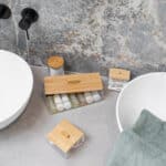 ESTIA ΚΟΥΤΙ ΑΠΟΘΗΚΕΥΣΗΣ & ΟΡΓΑΝΩΣΗΣ BAMBOO ESSENTIALS ΟΡΘΟΓΩΝΙΟ 23.3x9.4x8.8cm ΜΕ ΚΑΠΑΚΙ - Image 5
