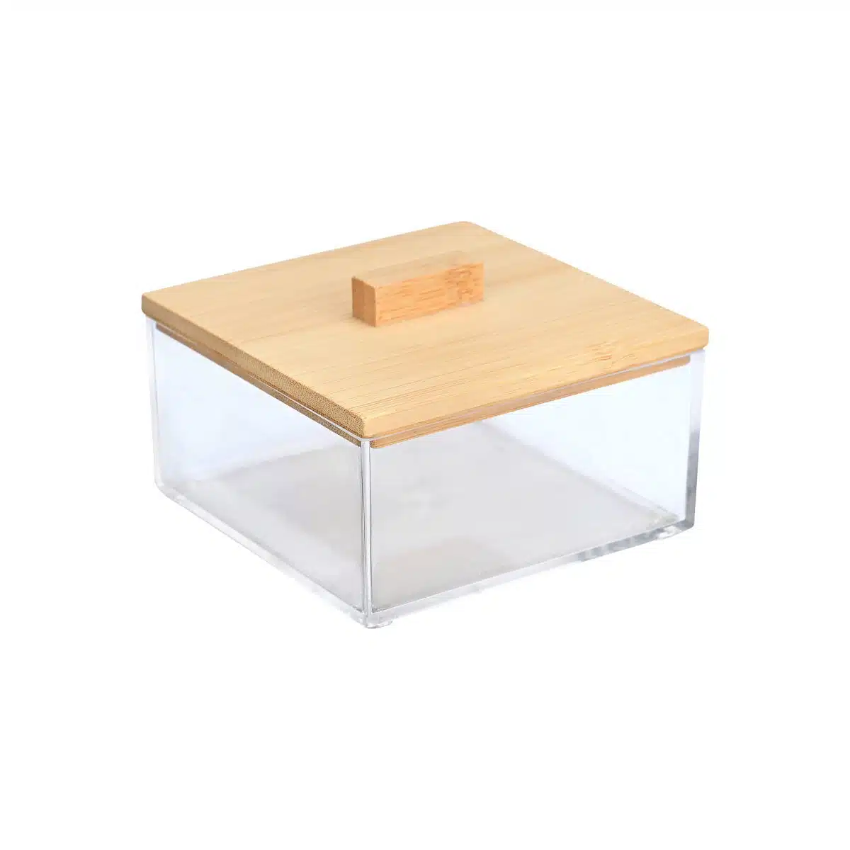 0008463_-bamboo-essentials-9x9x6cm- ESTIA ΚΟΥΤΙ ΑΠΟΘΗΚΕΥΣΗΣ & ΟΡΓΑΝΩΣΗΣ BAMBOO ESSENTIALS ΤΕΤΡΑΓΩΝΟ 9x9x6cm ΜΕ ΚΑΠΑΚΙ - Image 1