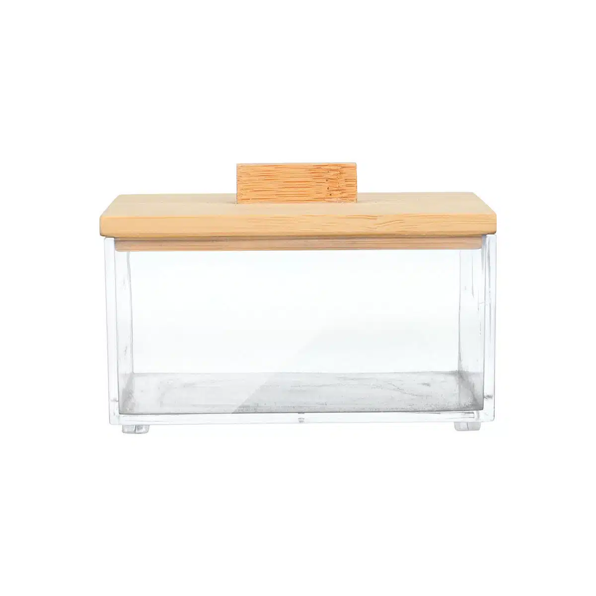 ESTIA ΚΟΥΤΙ ΑΠΟΘΗΚΕΥΣΗΣ & ΟΡΓΑΝΩΣΗΣ BAMBOO ESSENTIALS ΤΕΤΡΑΓΩΝΟ  9x9x6cm ΜΕ ΚΑΠΑΚΙ - Image 2