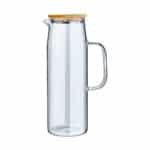 ESTIA ΚΑΝΑΤΑ BAMBOO ESSENTIALS ΓΥΑΛΙΝΗ 1500ml ΜΕ ΚΑΠΑΚΙ