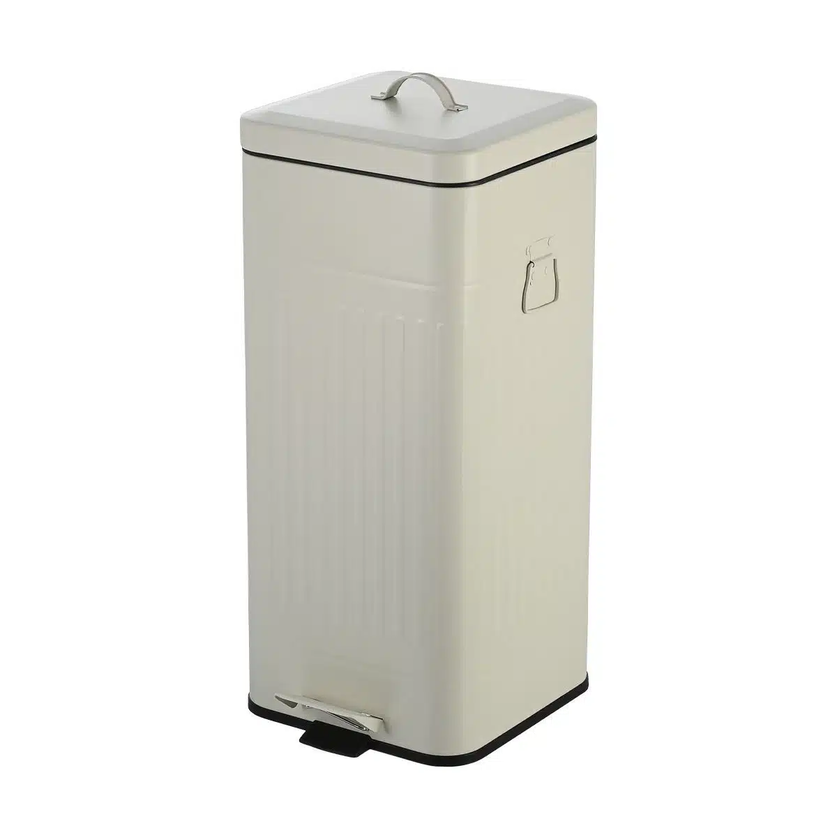 ESTIA ΚΑΔΟΣ ΑΠΟΡΡΙΜΑΤΩΝ SOFT CLOSE ANTIGUA 30lt MAT IVORY - Image 2
