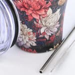 ESTIA ΘΕΡΜΟΣ COFFEE MUG SAVE THE AEGEAN 350ml MIDNIGHT BLOSSOM - Image 3