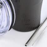ESTIA ΘΕΡΜΟΣ COFFEE MUG SAVE THE AEGEAN 350ml NOIR ECHO - Image 4