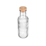 ESTIA ΜΠΟΥΚΑΛΙ ΓΥΑΛΙΝΟ 1000ml ΑΝΑΓΛΥΦΟ ΜΕ ΦΕΛΛΟ ΓΚΡΙ - Image 2