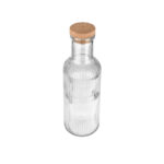 ESTIA ΜΠΟΥΚΑΛΙ ΓΥΑΛΙΝΟ 1000ml ΑΝΑΓΛΥΦΟ ΜΕ ΦΕΛΛΟ ΔΙΑΦΑΝΟ - Image 2
