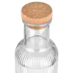 ESTIA ΜΠΟΥΚΑΛΙ ΓΥΑΛΙΝΟ 1000ml ΑΝΑΓΛΥΦΟ ΜΕ ΦΕΛΛΟ ΔΙΑΦΑΝΟ - Image 3