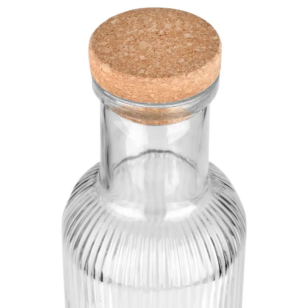 ESTIA ΜΠΟΥΚΑΛΙ ΓΥΑΛΙΝΟ 1000ml ΑΝΑΓΛΥΦΟ ΜΕ ΦΕΛΛΟ ΔΙΑΦΑΝΟ - Image 3