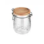 ESTIA ΔΟΧΕΙΟ ΑΠΟΘΗΚΕΥΣΗΣ ALLURE ΓΥΑΛΙΝΟ 750ml ΜΕ ΚΛΙΠ ΚΑΠΑΚΙ - Image 2