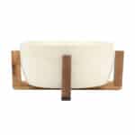 ESTIA ΣΑΛΑΤΙΕΡΑ ALLURE 28cm ΜΕ ΒΑΣΗ  IVORY - Image 3