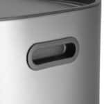 ESTIA ΚΑΔΟΣ ΑΠΟΡΡΙΜΑΤΩΝ DUOPRIME SOFT CLOSE 60lt ΜΕ ΔΥΟ ΔΟΧΕΙΑ 30&30lt INOX - Image 5