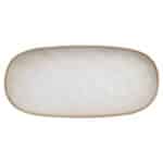 ESTIA ΠΙΑΤΕΛΑ ΟΒΑΛ VIGNETTE STONEWARE 31cm IVORY - Image 3
