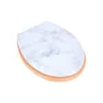 ESTIA ΚΑΠΑΚΙ ΛΕΚΑΝΗΣ MARBLE ΜΕ ΜΕΝΤΕΣΕΔΕΣ ΑΠΟ ΚΡΑΜΑ ΨΕΥΔΑΡΓΥΡΟΥ - Image 3
