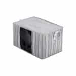 ESTIA ΘΗΚΗ ΑΠΟΘΗΚΕΥΣΗΣ NON WOVEN ΥΦΑΣΜΑΤΙΝΗ 60x45x35cm ΜΕ ΠΑΡΑΘΥΡΟ IVORY