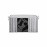 ESTIA ΘΗΚΗ ΑΠΟΘΗΚΕΥΣΗΣ NON WOVEN ΥΦΑΣΜΑΤΙΝΗ 60x45x35cm ΜΕ ΠΑΡΑΘΥΡΟ IVORY - Image 2