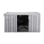 ESTIA ΘΗΚΗ ΑΠΟΘΗΚΕΥΣΗΣ NON WOVEN ΥΦΑΣΜΑΤΙΝΗ 50x40x30cm ΜΕ ΠΑΡΑΘΥΡΟ IVORY - Image 2