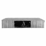 ESTIA ΘΗΚΗ ΑΠΟΘΗΚΕΥΣΗΣ NON WOVEN ΥΦΑΣΜΑΤΙΝΗ 100x50x20cm ΜΕ ΠΑΡΑΘΥΡΟ IVORY - Image 2