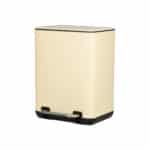 ESTIA ΧΑΡΤΟΔΟΧΕΙΟ ΜΠΑΝΙΟΥ CUBIC SOFT CLOSE 6lt IVORY - Image 2
